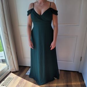 Birdy grey emerald spence dress